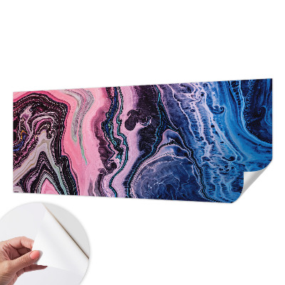 Zelfklevend fotobehang met kleurrijke wervelingen