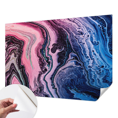 Zelfklevend fotobehang met kleurrijke wervelingen