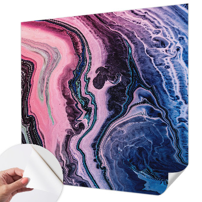 Zelfklevend fotobehang met kleurrijke wervelingen