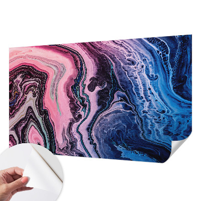Zelfklevend fotobehang met kleurrijke wervelingen