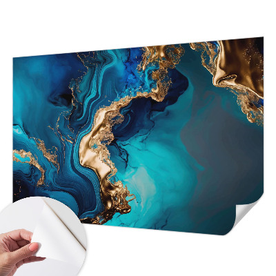 Zelfklevend fotobehang op maat Kleurrijke abstractie