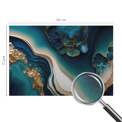 3D fotobehang met een kleurrijke abstracte print
