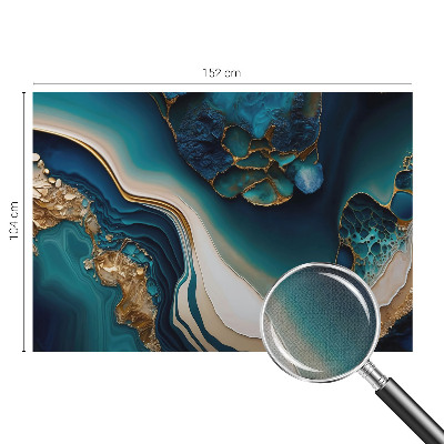 3D fotobehang met een kleurrijke abstracte print