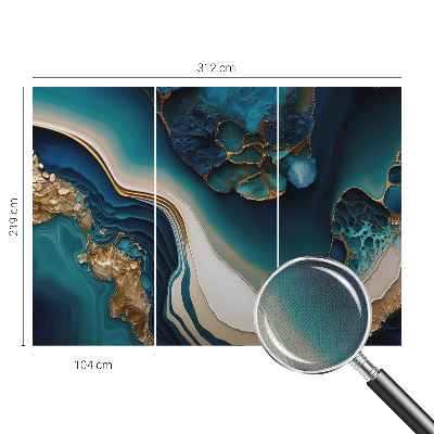 3D fotobehang Kleurrijke abstractie