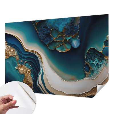 3D fotobehang Kleurrijke abstractie
