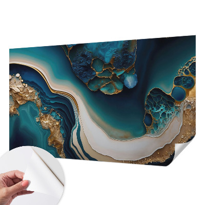 3D fotobehang Kleurrijke abstractie