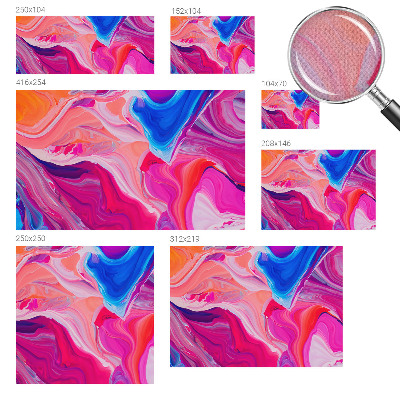 Fotobehang kinderkamer Vloeibare golven