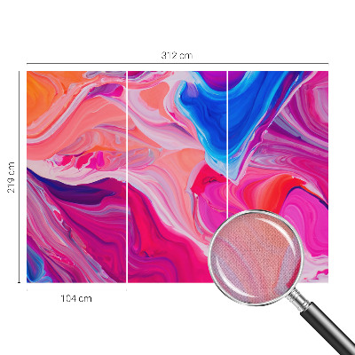 Fotobehang kinderkamer Vloeibare golven