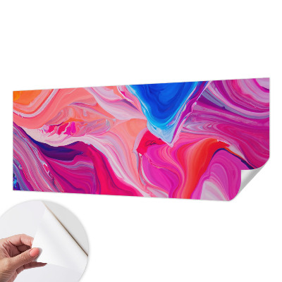 Fotobehang kinderkamer met motief van vloeiende golven