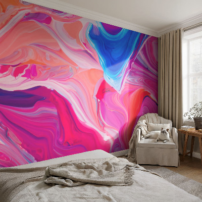 Fotobehang kinderkamer Vloeibare golven