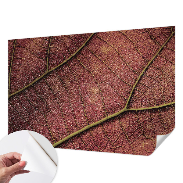 Fotobehang voor de kinderkamer Bladachtige textuur