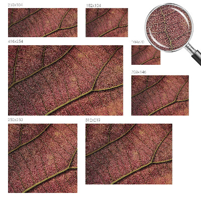 Fotobehang voor de kinderkamer Bladachtige textuur