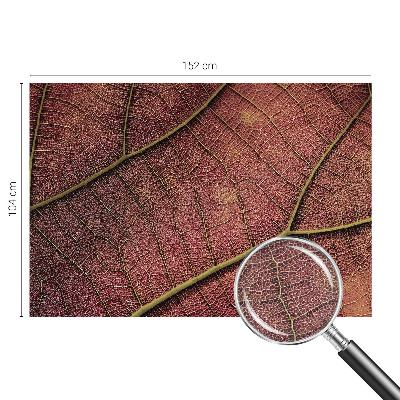 Fotobehang voor de kinderkamer Bladachtige textuur