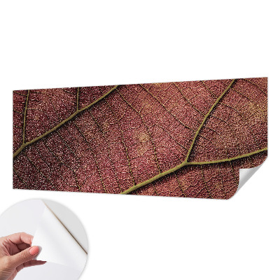 Fotobehang voor de kinderkamer Bladachtige textuur