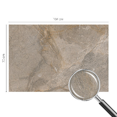 Foto behang voor de keuken met natuurlijke elegantie
