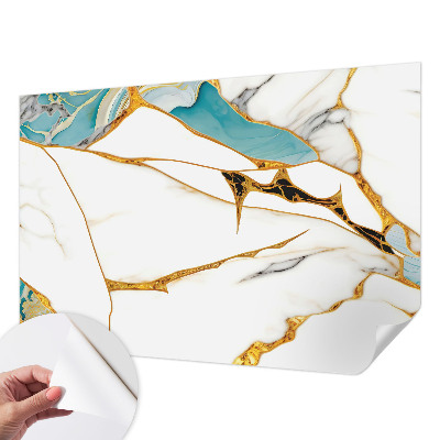 Fotobehang tienerkamer De elegantie van marmer