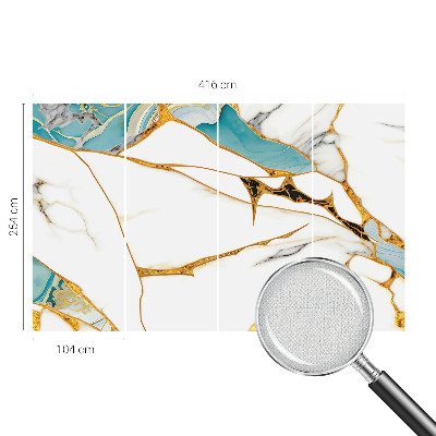 Fotobehang tienerkamer De elegantie van marmer