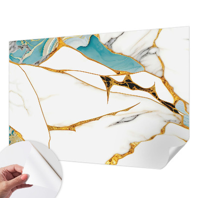 Fotobehang tienerkamer De elegantie van marmer