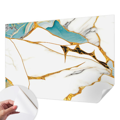 Fotobehang tienerkamer De elegantie van marmer