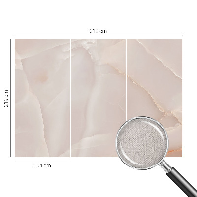 Zelfklevend fotobehang met roze marmerprint