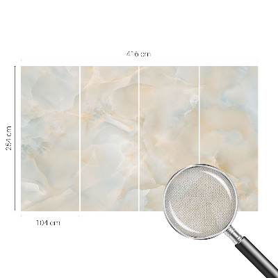 Zelfklevende behangsticker met een subtiel abstracte print