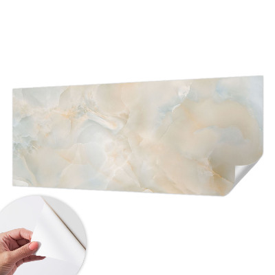 Zelfklevende behangsticker met een subtiel abstracte print