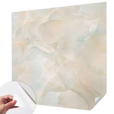 Zelfklevende behangsticker met een subtiel abstracte print