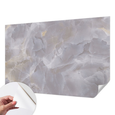 3D fotobehang met marmerachtige golvende patronen