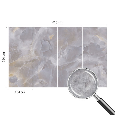 3D fotobehang Marmergolven