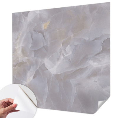 3D fotobehang met marmerachtige golvende patronen