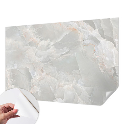 Foto behang voor de kinderkamer met marmertextuur