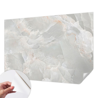 Foto behang voor de kinderkamer met marmertextuur