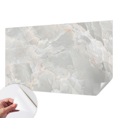 Foto behang voor de kinderkamer met marmertextuur