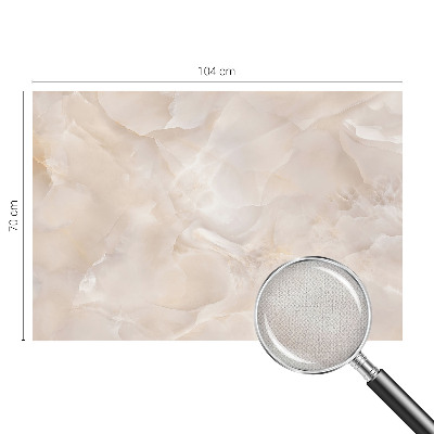 Fotobehang voor kinderkamer met een delicaat marmermotief