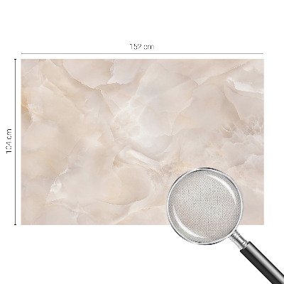 Fotobehang voor kinderkamer met een delicaat marmermotief
