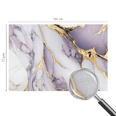 Fotobehang voor de kinderkamer met een abstract marmerpatroon