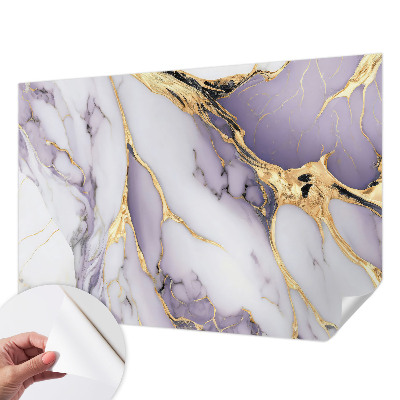 Fotobehang voor de kinderkamer Abstract marmer