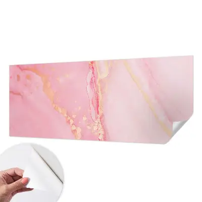 Fotobehang tienerkamer met pastelabstracte print
