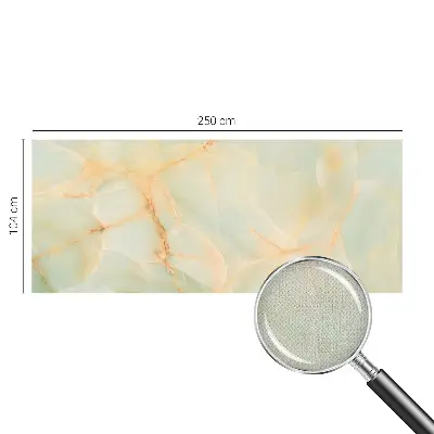 Foto behang voor de keuken met een elegant marmeren motief