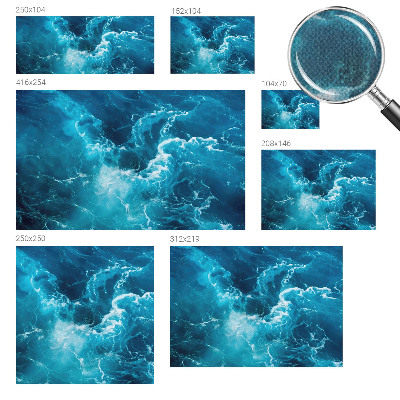 Zelfklevende behangsticker Zeewervels