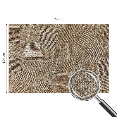 Fotobehang babykamer Structurele lijnen