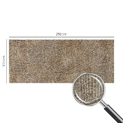 Fotobehang babykamer met een patroon van structurele lijnen