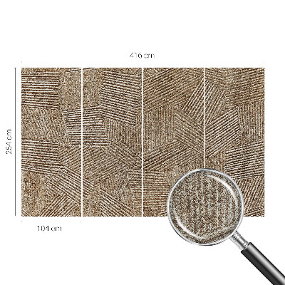 Fotobehang babykamer Structurele lijnen