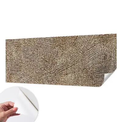 Fotobehang babykamer met een patroon van structurele lijnen