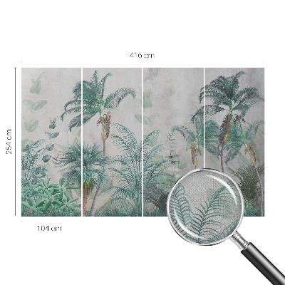 Fotobehang voor de kinderkamer Exotische oase