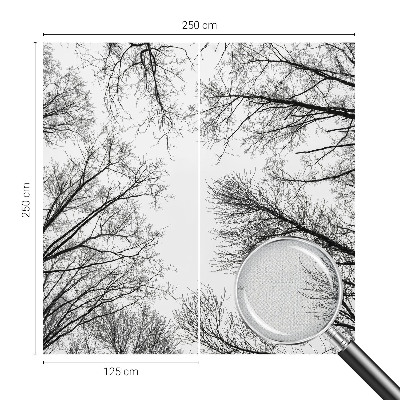 Fotobehang zelfklevend Kale takken