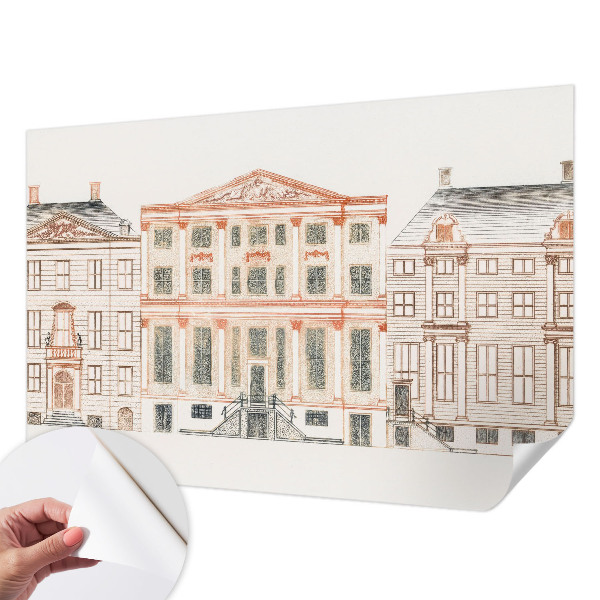 Zelfklevend fotobehang op maat Klassieke gebouwen