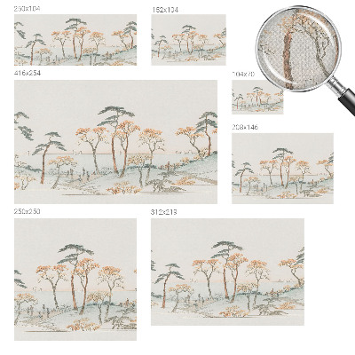 Fotobehang zelfklevend Vreedzaam landschap