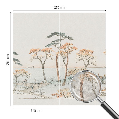 Fotobehang zelfklevend met een vredig landschap