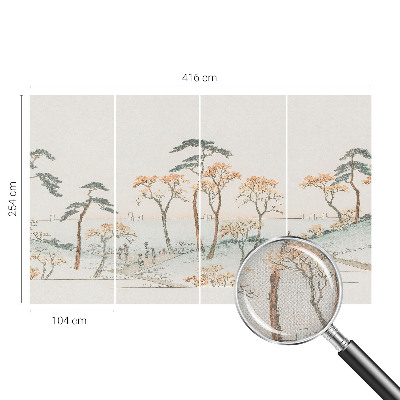 Fotobehang zelfklevend Vreedzaam landschap